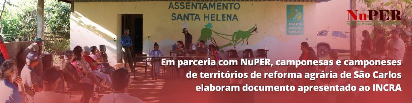 Camponeses de territórios de reforma agrária de São Carlos elaboram documento entregue ao INCRA